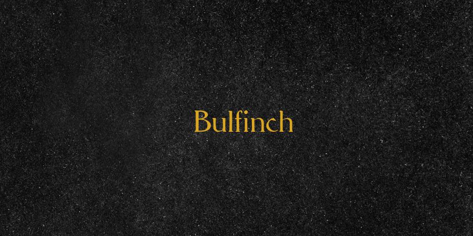 Fonte Bulfinch