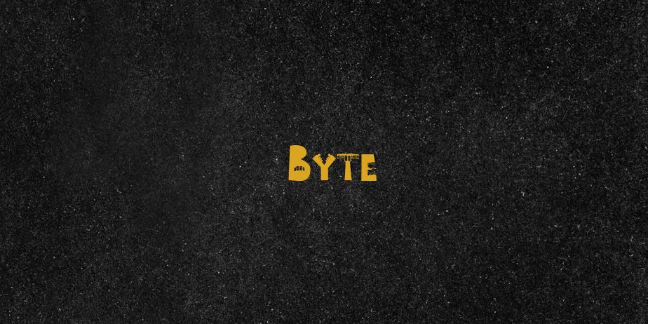 Fonte Byte