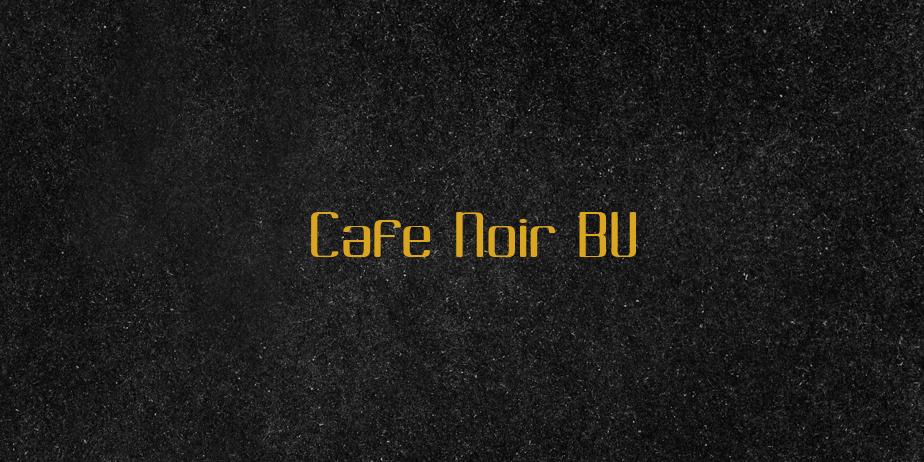 Fonte Cafe Noir BV