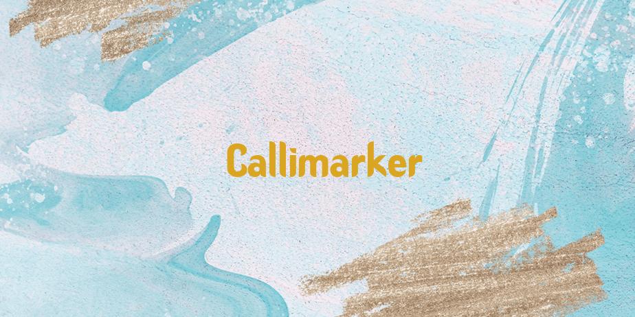 Fonte Callimarker