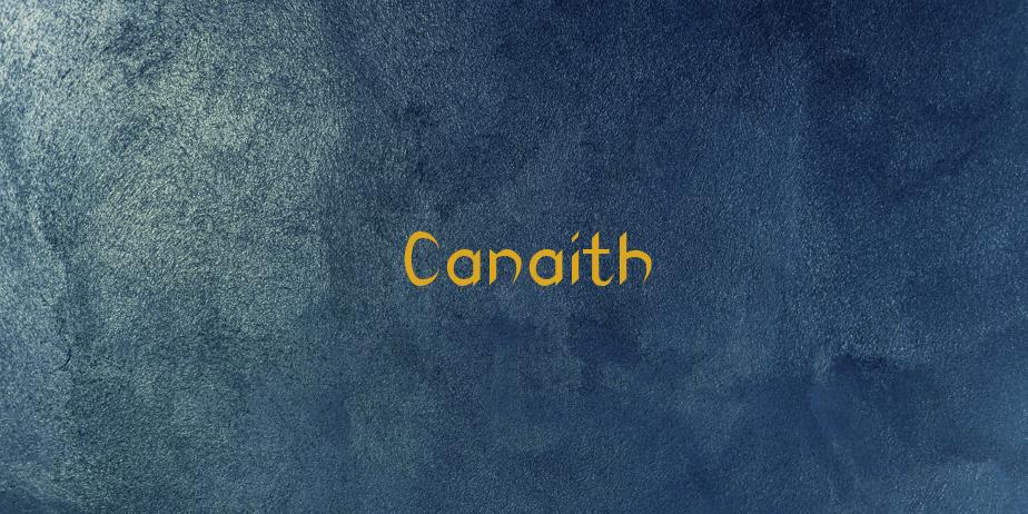 Fonte Canaith