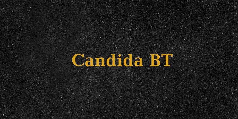 Fonte Candida BT