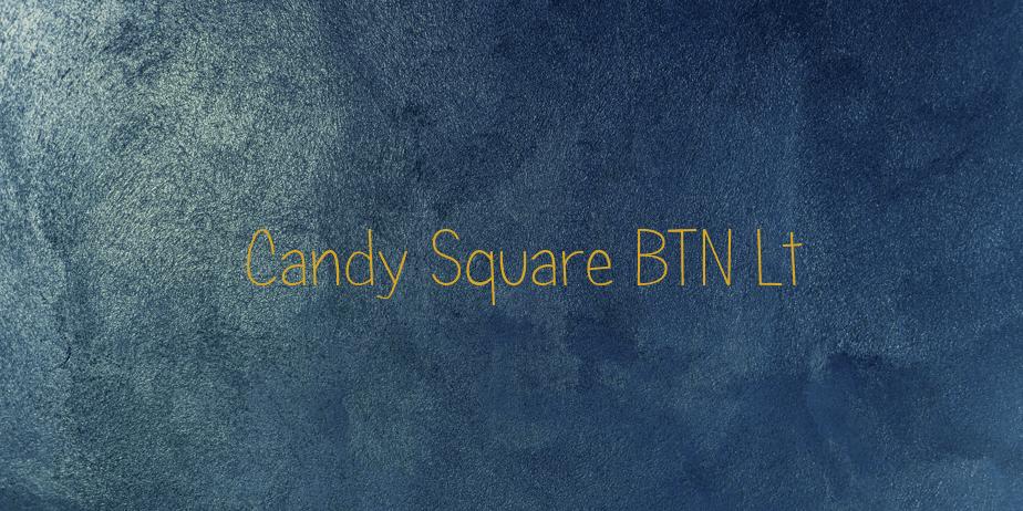 Fonte Candy Square BTN Lt