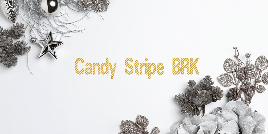 Fonte Candy Stripe BRK