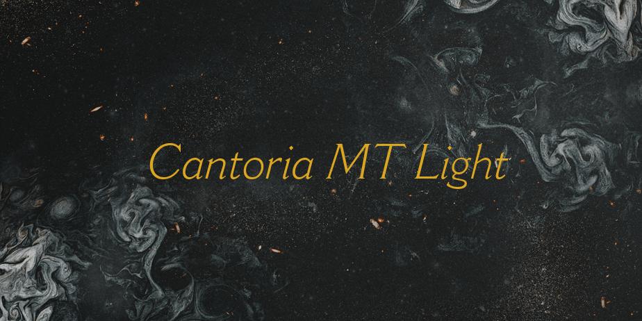 Fonte Cantoria MT Light