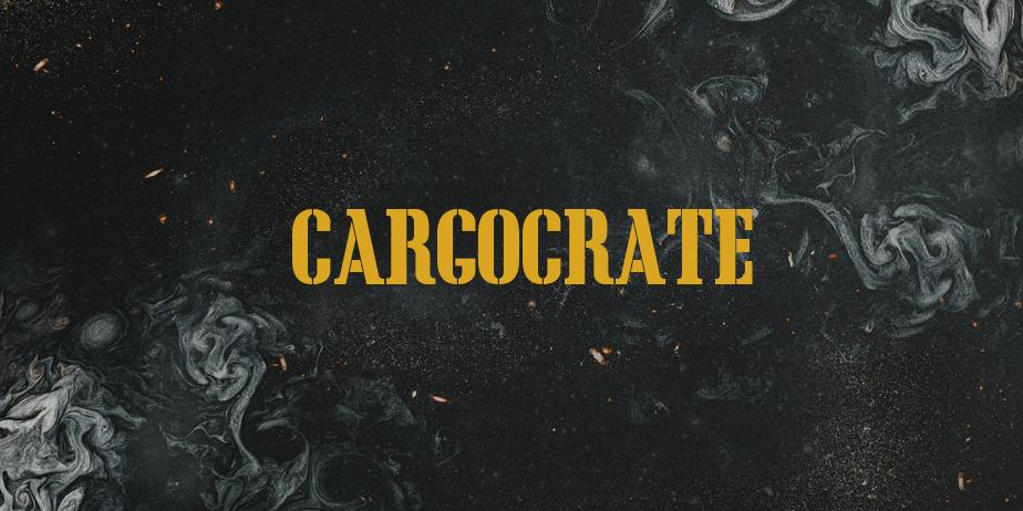 Fonte CargoCrate