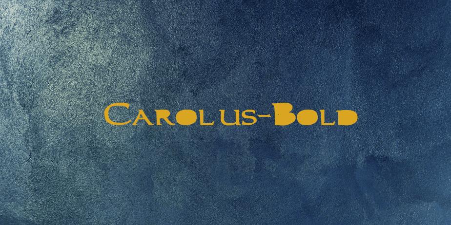 Fonte Carolus-Bold