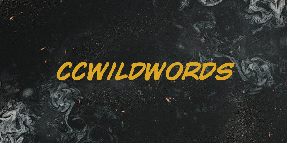 Fonte CCWildWords