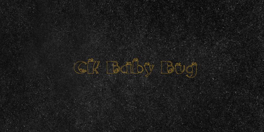 Fonte CK Baby Bug