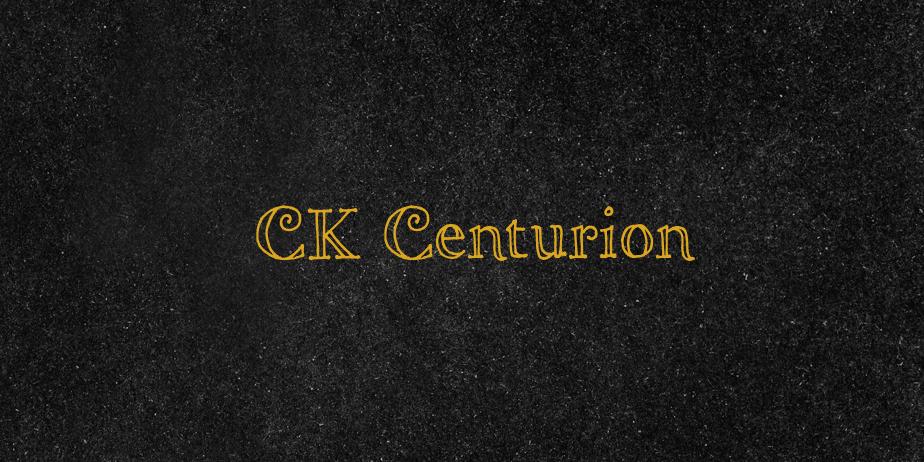 Fonte CK Centurion