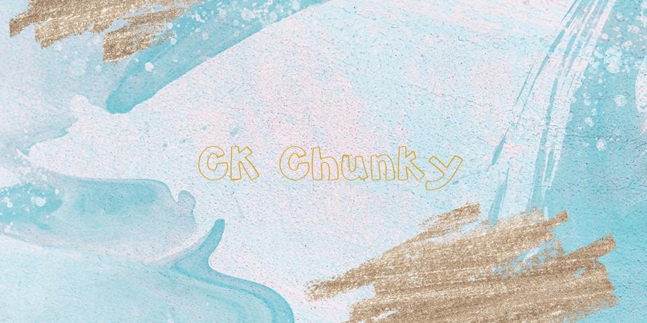 Fonte CK Chunky