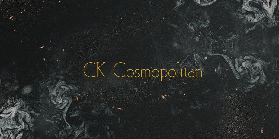 Fonte CK Cosmopolitan