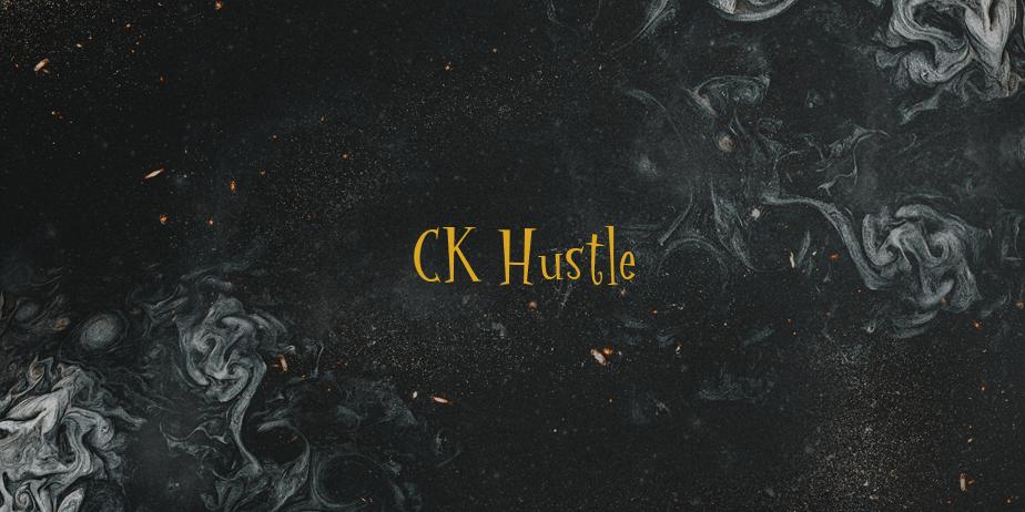 Fonte CK Hustle