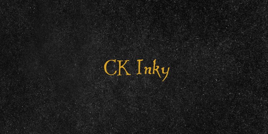 Fonte CK Inky