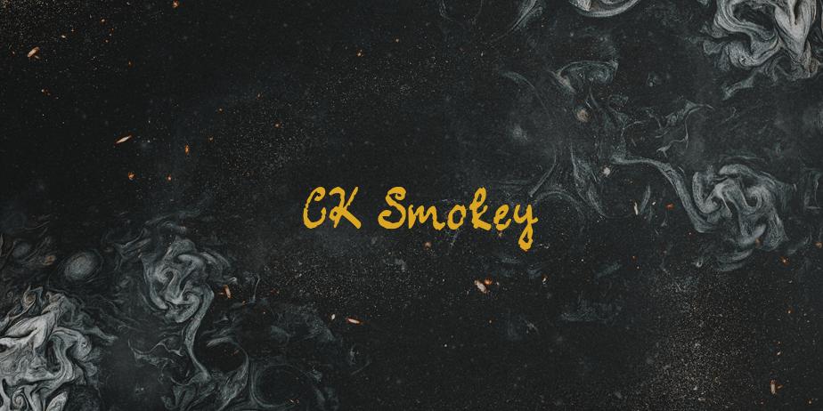 Fonte CK Smokey