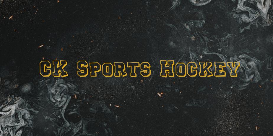 Fonte CK Sports Hockey