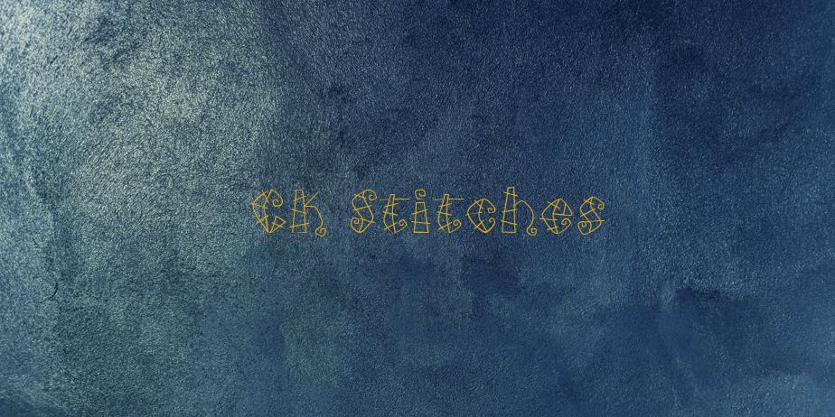 Fonte CK Stitches