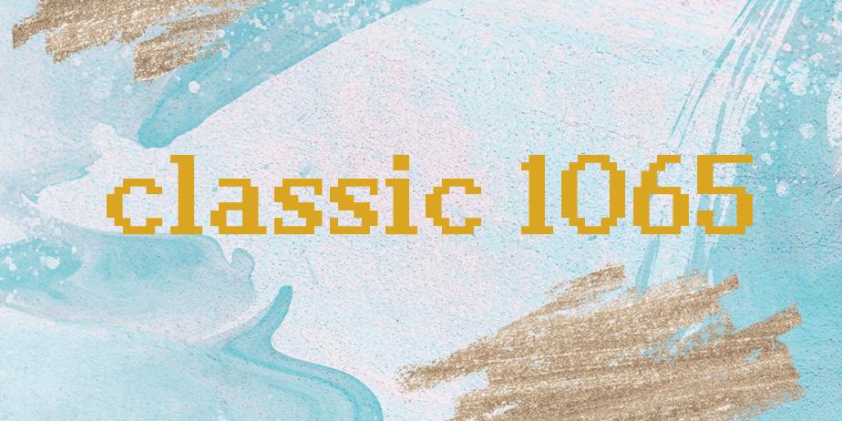 Fonte classic 1065