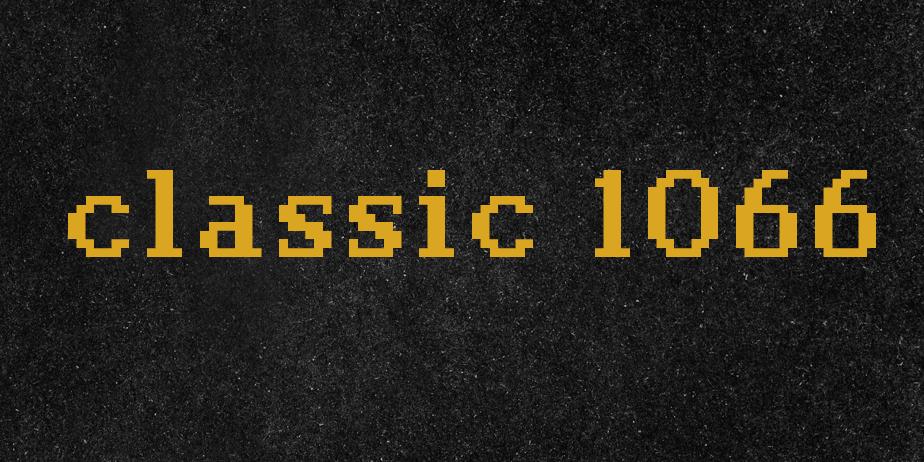 Fonte classic 1066