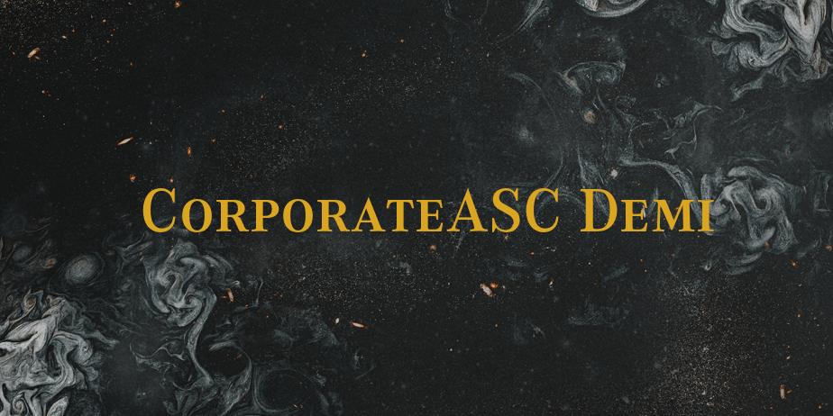 Fonte CorporateASC Demi