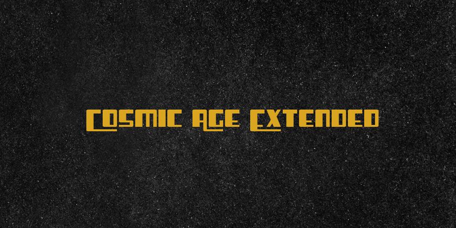 Fonte Cosmic Age Extended