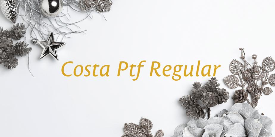 Fonte Costa Ptf Regular