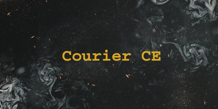 Fonte Courier CE