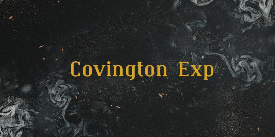 Fonte Covington Exp