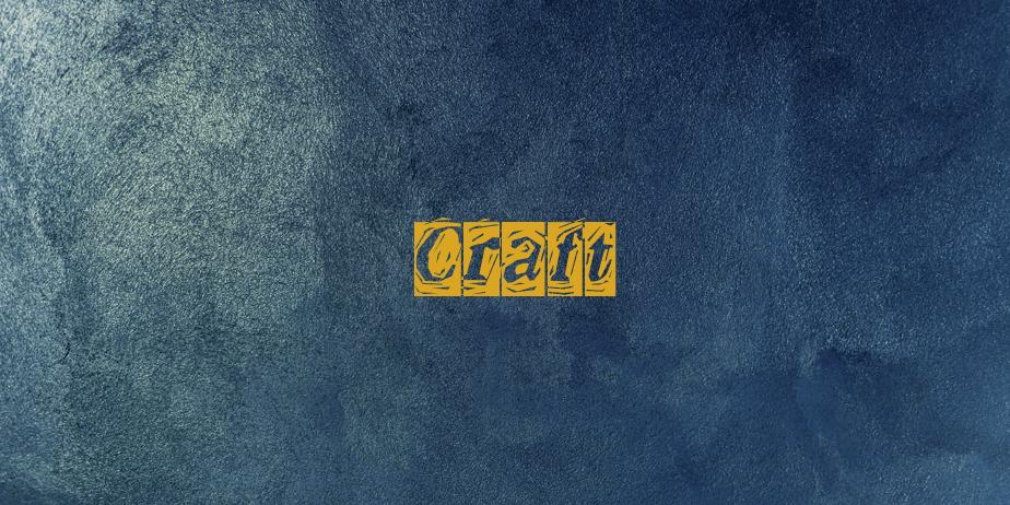 Fonte Craft