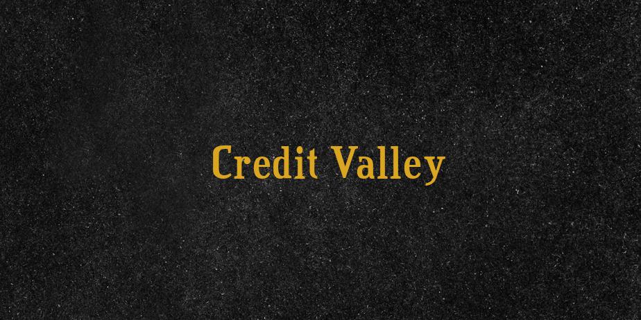 Fonte Credit Valley