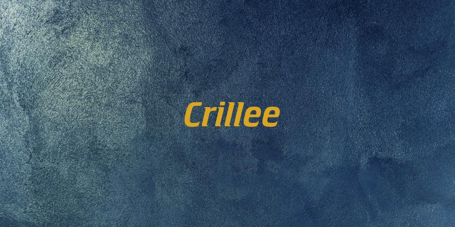 Fonte Crillee