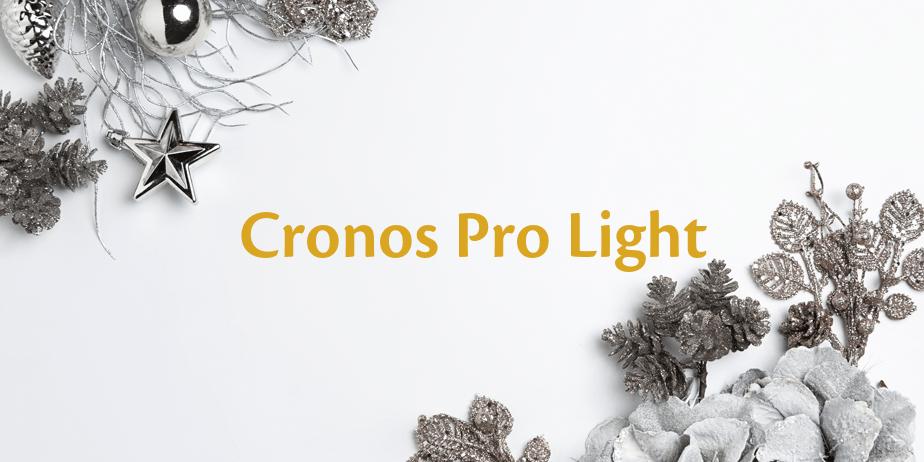 Fonte Cronos Pro Light