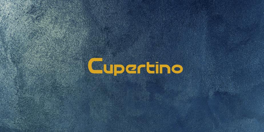 Fonte Cupertino