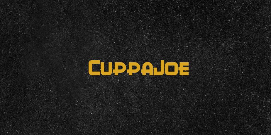 Fonte CuppaJoe