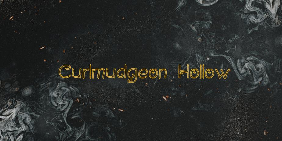 Fonte Curlmudgeon Hollow