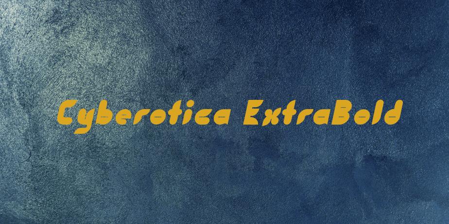 Fonte Cyberotica ExtraBold