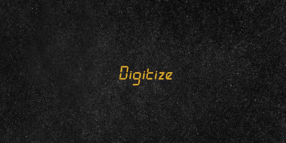 Fonte Digitize