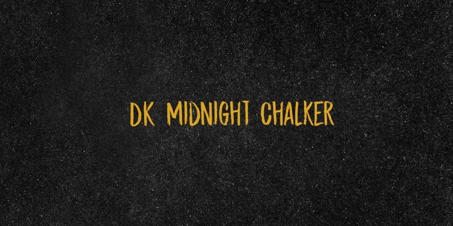 Fonte DK Midnight Chalker