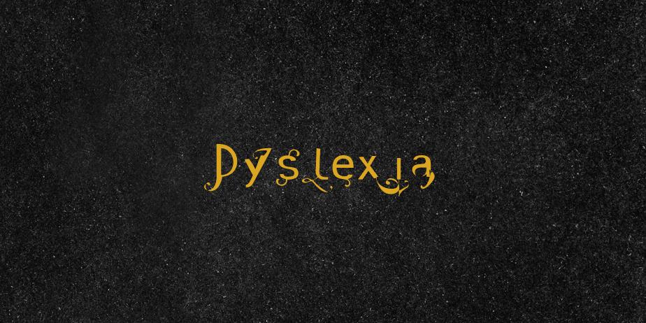 Fonte Dyslexia