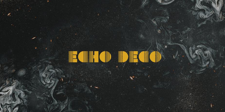 Fonte Echo Deco