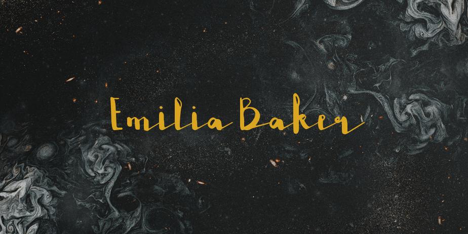 Fonte Emilia Baker