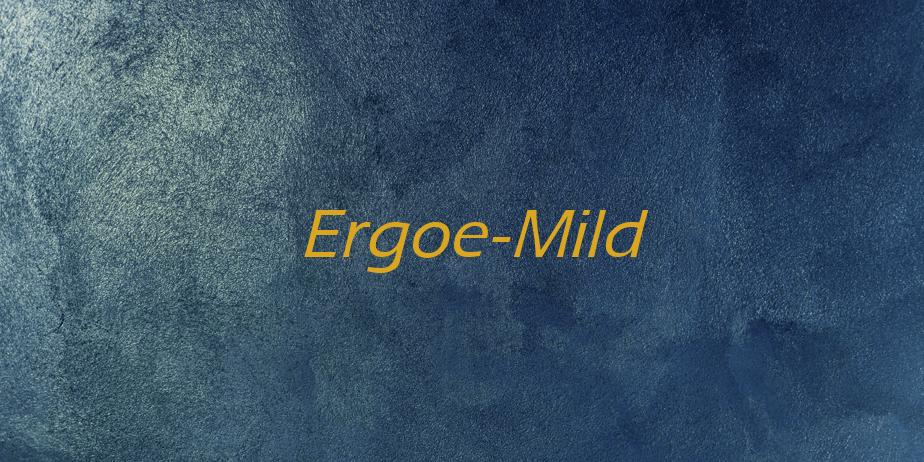 Fonte Ergoe-Mild