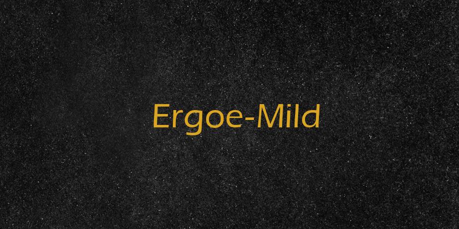 Fonte Ergoe-Mild