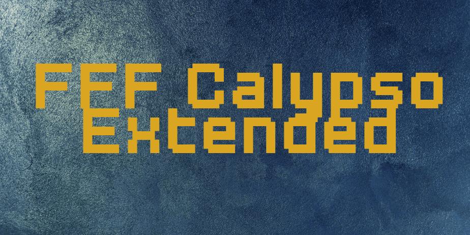 Fonte FFF Calypso Extended