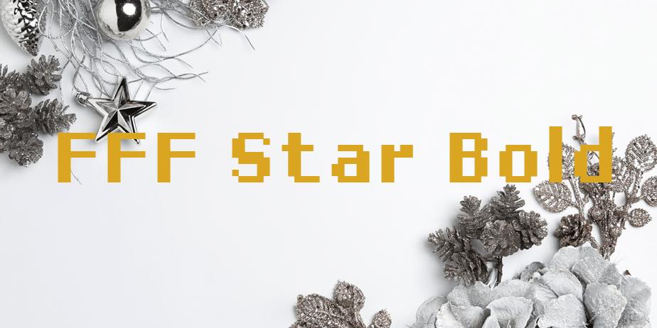 Fonte FFF Star Bold