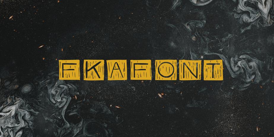 Fonte FKAFont