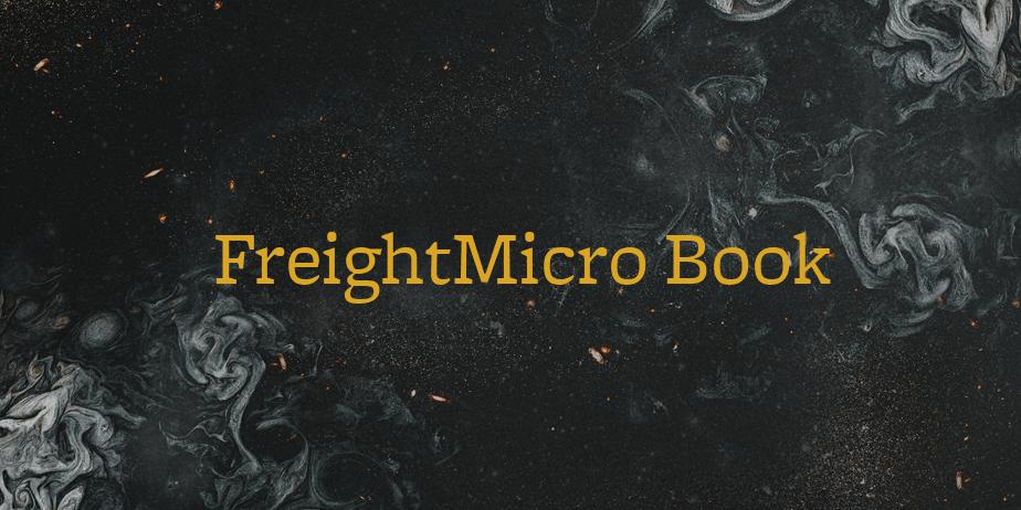 Fonte FreightMicro Book