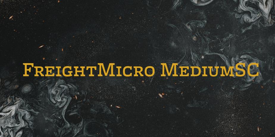 Fonte FreightMicro MediumSC