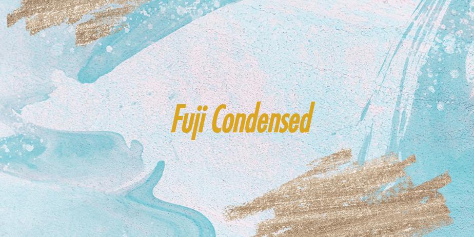 Fonte Fuji Condensed