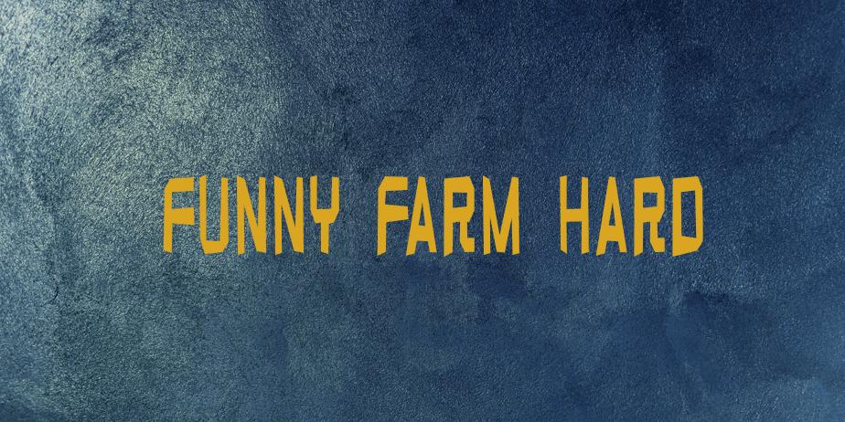 Fonte Funny farm hard